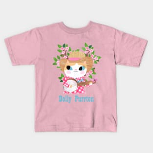 Dolly Purrton Kids T-Shirt